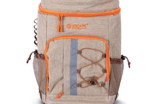 Escape Camping Ισοθερμική Τσάντα - Ψυγείο Escape Backpack Canva 21L Sand Or (13487)