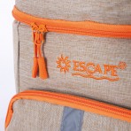 Escape Camping Ισοθερμική Τσάντα - Ψυγείο Escape Backpack Canva 21L Sand Or (13487)