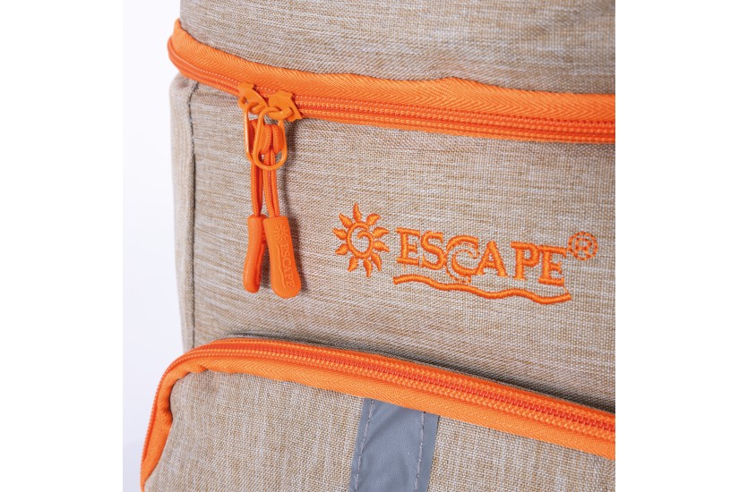 Escape Camping Ισοθερμική Τσάντα - Ψυγείο Escape Backpack Canva 21L Sand Or (13487)