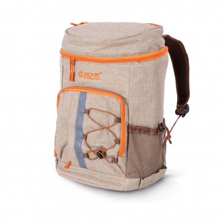 Escape Camping Ισοθερμική Τσάντα - Ψυγείο Escape Backpack Canva 21L Sand Or 