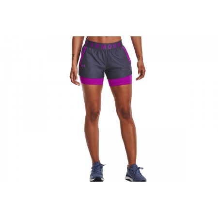 Under Armour Play Up 2 In 1 Shorts Σορτς Με Εσωτερικό Κολάν 
