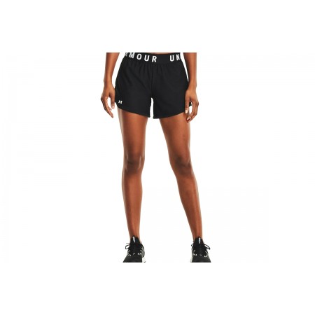 Under Armour Play Up Γυναικείο Αθλητικό Σορτς Μαύρο