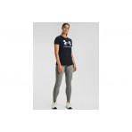 Under Armour Sportstyle Logo Γυναικείο Κοντομάνικο T-Shirt Μαύρο, Λευκό