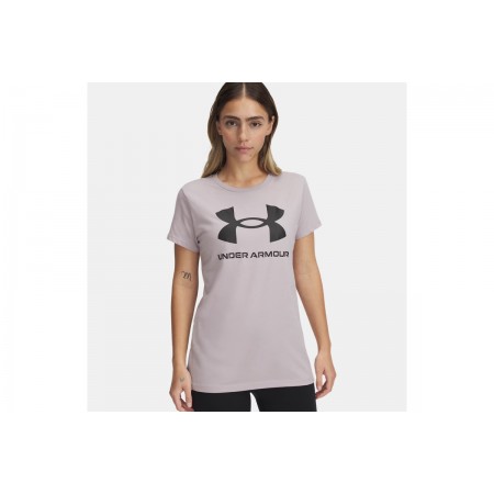 Under Armour Logo Ss T-Shirt Γυναικείο 