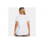 Under Armour Sportstyle Logo Κοντομάνικο T-Shirt Λευκό, Μαύρο