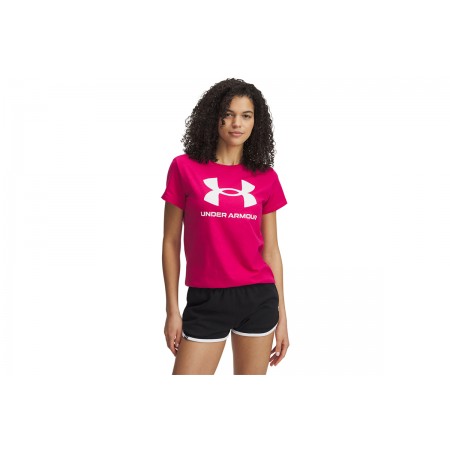 Under Armour Logo Ss T-Shirt Γυναικείο 