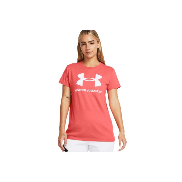 Under Armour Sportstyle Logo Ss T-Shirt Γυναικείο (1356305 811)