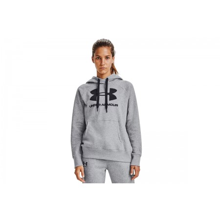 Under Armour Rival Fleece Logo Hoodie Ανδρικό (1356318 035)