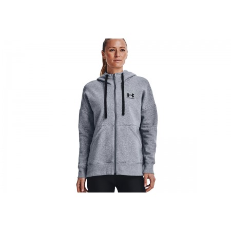 Under Armour Rival Fleece Fz  Ζακέτα Με Κουκούλα Βαμβακερή Γυναικεία 