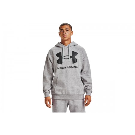 Under Armour Rival Fleece Big Logo Hoodie Ανδρικό Ανδρικό 