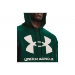 Under Armour Rival Fleece Big Logo Hoodie Ανδρικό (1357093 330)