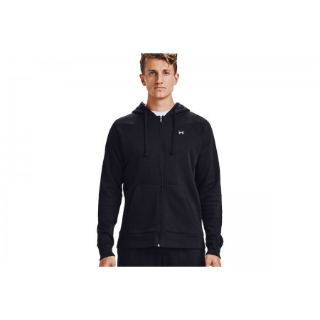 Under Armour Rival Fleece Fz Ζακέτα Με Κουκούλα Βαμβακερή Ανδρική 