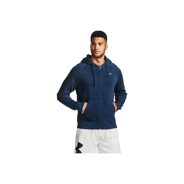 Under Armour Rival Fleece F Ζακέτα Με Κουκούλα Βαμβακερή Ανδρική (1357111 408)