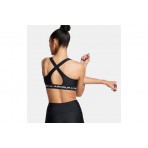 Under Armour Mid Crossback Γυναικείο Μπουστάκι Μαύρο