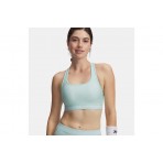 Under Armour Crossback Medium Γυναικείο Μπουστάκι Τυρκουάζ