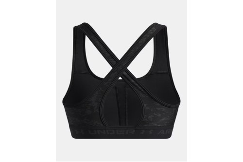 Under Armour Crossback Mid Printed Μπουστάκι Γυναικείο (1361042 013)