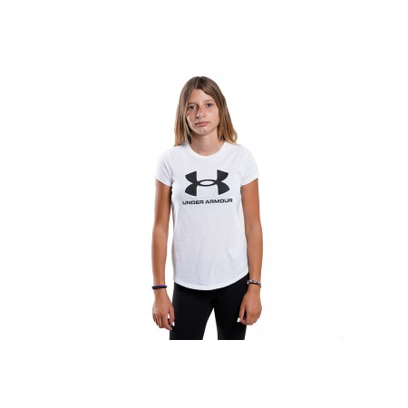 Under Armour G Sportstyle Logo Παιδικό Κοντομάνικο T-Shirt Λευκό