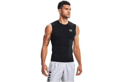 Under Armour Heatgear Compression Μπλούζα Αμάνικη Ανδρική (1361522 001)