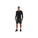 Under Armour HeatGear Ανδρική Μακρυμάνικη Ισοθερμική Μπλούζα Μαύρη