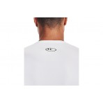 Under Armour HeatGear Ανδρική Μακρυμάνικη Ισοθερμική Μπλούζα Λευκή