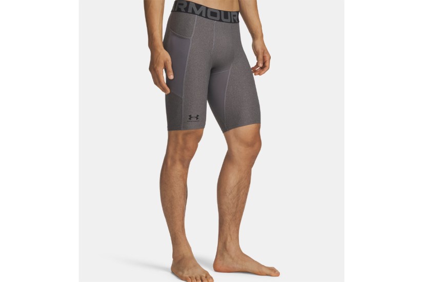 Under Armour Heatgear Ανδρικό Κοντό Κολάν Γκρι