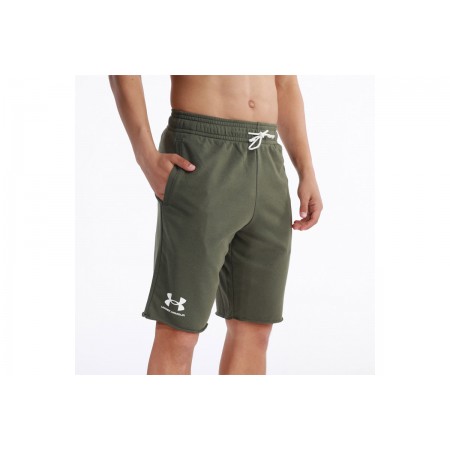 Under Armour Rival Terry Βερμούδα Αθλητική Ανδρική 