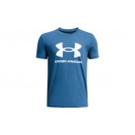 Under Armour B Sportstyle Logo Παιδικό Κοντομάνικο T-Shirt Ρουά