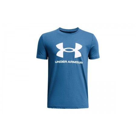 Under Armour B Sportstyle Logo Παιδικό Κοντομάνικο T-Shirt Ρουά