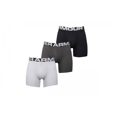 Under Armour Charged Cotton Boxerjock 3Pack 6In Εσώρουχο 