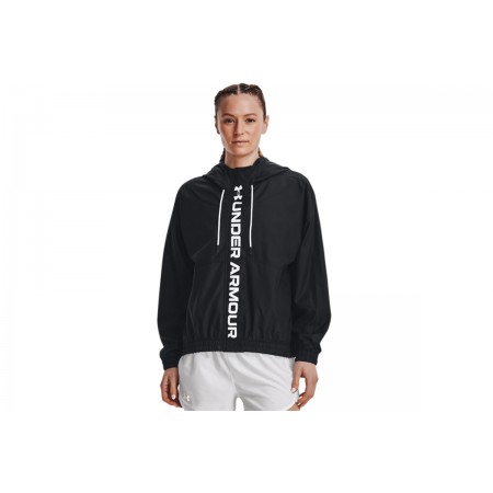 Under Armour Rush Woven Fz Jacket Μπουφάν Αδιάβροχο Γυναικείο 