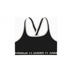 Under Armour Crossback Mid Solid Μπουστάκι Μαύρο