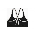 Under Armour Crossback Mid Solid Μπουστάκι Μαύρο