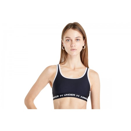 Under Armour Crossback Mid Solid Μπουστάκι Μαύρο