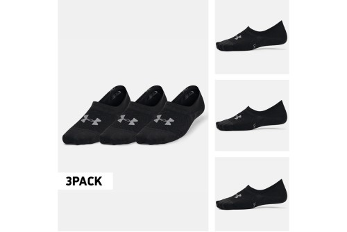 Under Armour Breathe Lite Ultra Κάλτσες Κοντές 3 Ζευγάρια (1370075 001)