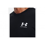 Under Armour Rival Terry Lc Crew Μπλούζα Με Λαιμόκοψη Ανδρική (1370404 001)