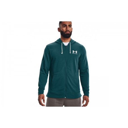 Under Armour Rival Terry Lc Fz Ζακέτα Με Κουκούλα Ανδρική 