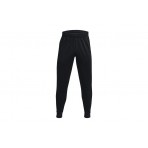 Under Armour Fleece Ανδρικό Παντελόνι Φόρμας Μαύρο