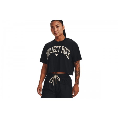 Under Armour Pjt Rck Ss Crop Top Κοντομάνικο Γυναικείο 