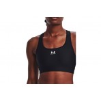 Under Armour Heatgear Mid Padless Μπουστάκι Medium Support Γυναικείο (1373865 002)