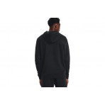 Under Armour Icon Fleece Ανδρικό Φούτερ με Κουκούλα Μαύρο