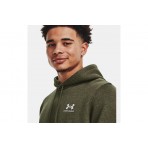 Under Armour Icon Fleece Ανδρικό Φούτερ με Κουκούλα Χακί