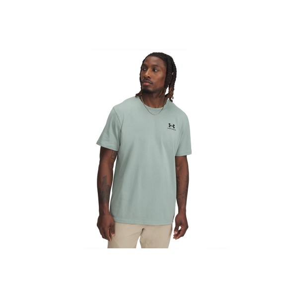 Under Armour Logo Emb Heavyweight T-Shirt Ανδρικό (1373997 348)
