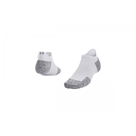 Under Armour ArmourDry Run Κάλτσες Μέχρι τον Αστράγαλο Λευκές, Γκρι