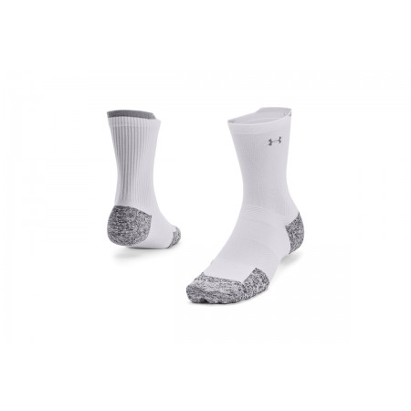 Under Armour ArmourDry Run Κάλτσες Μέχρι τη Γάμπα Λευκές, Γκρι