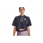 Under Armour Pjt Rck Ss Terry Hdy Crop Top Κοντομάνικο Γυναικείο (1376296 558)