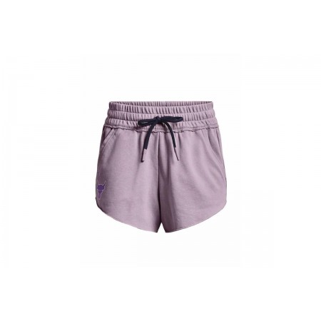 Under Armour Pjt Rck Dsrpt Terry Short Σορτς Αθλητικό Γυναικείο 