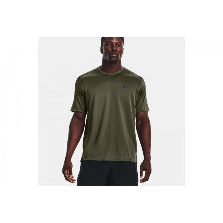 Under Armour Tech Vent Ανδρικό Κοντομάνικο T-Shirt Χακί