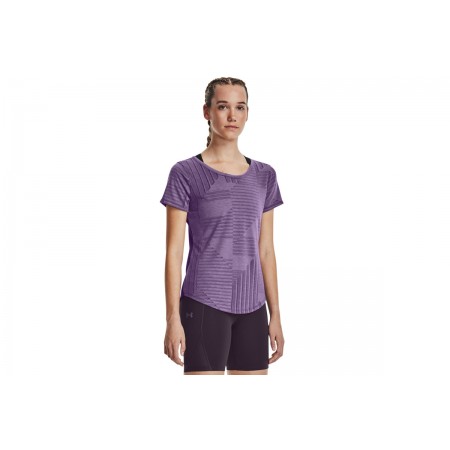 Under Armour Streaker Deco Diamond Ss T-Shirt Γυναικείο 