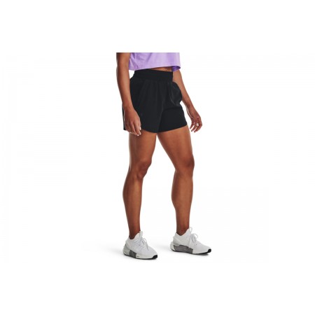 Under Armour Flex Woven Γυναικείο Αθλητικό Σορτς Μαύρο