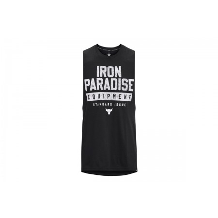Under Armour Pjt Rock Iron Muscle Tank Μπλούζα Αμάνικη Ανδρική 